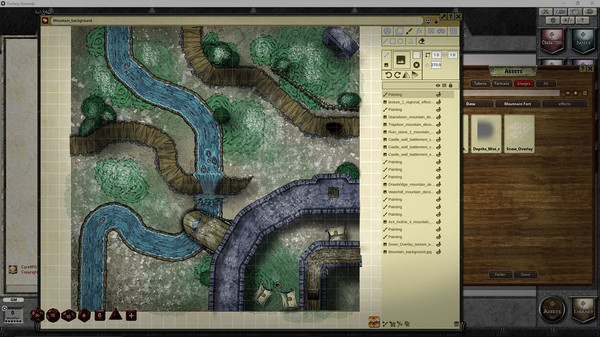 скриншот Fantasy Grounds - FG Mountains Map Pack 3