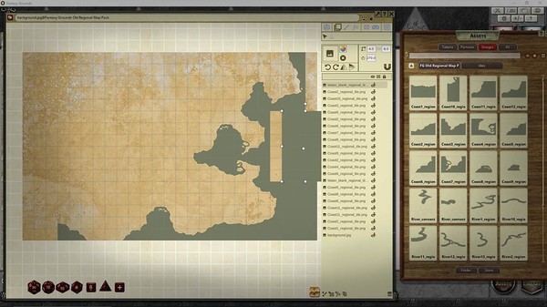 скриншот Fantasy Grounds - FG Old World Regional Map Pack 0