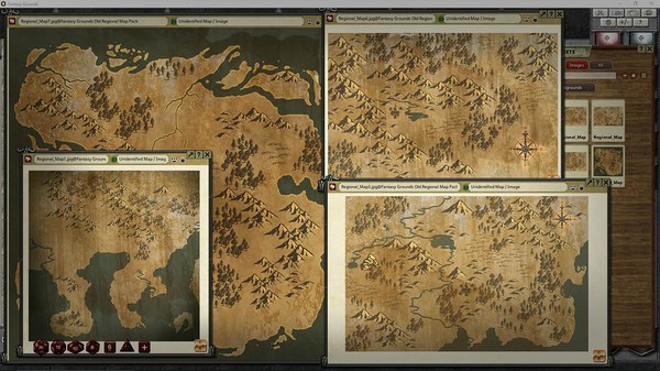 скриншот Fantasy Grounds - FG Old World Regional Map Pack 4