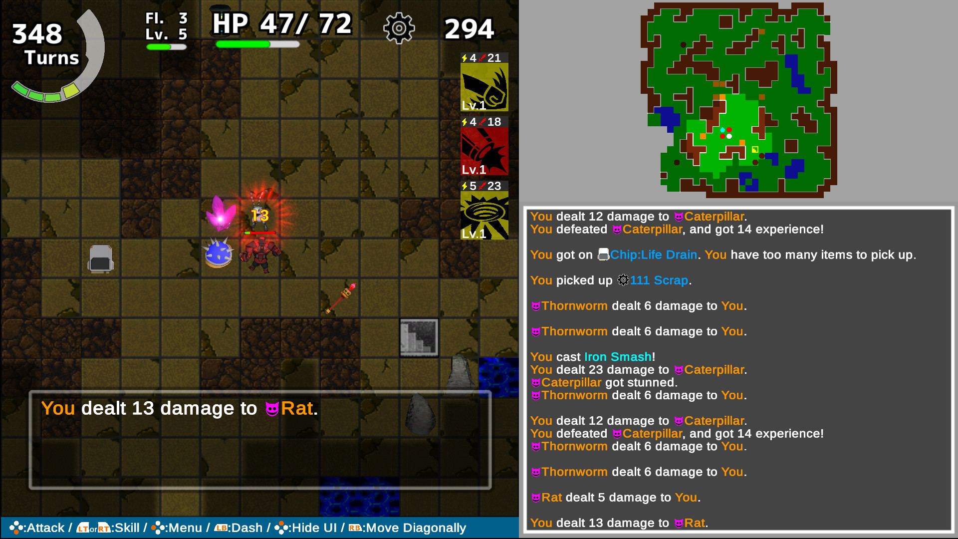 Robot Rogue screenshot 1