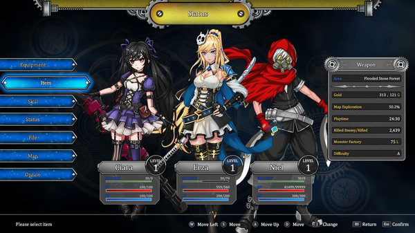 Screenshot of Frontier Hunter: Erza’s Wheel of Fortune