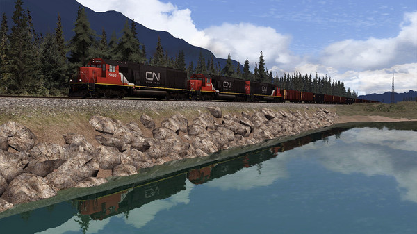 скриншот Train Simulator: Canadian National SD60 Loco Add-On 0
