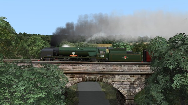 скриншот Train Simulator: BR Rebuilt West Country & Battle of Britain Class Steam Loco Add-On 0