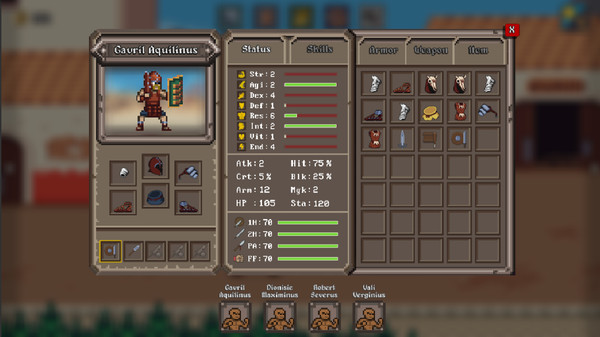 Gods of Sand game for Linux 1