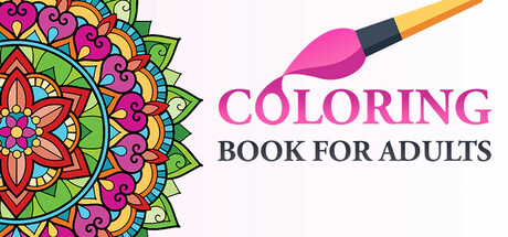 Coloring Book for Adults banner