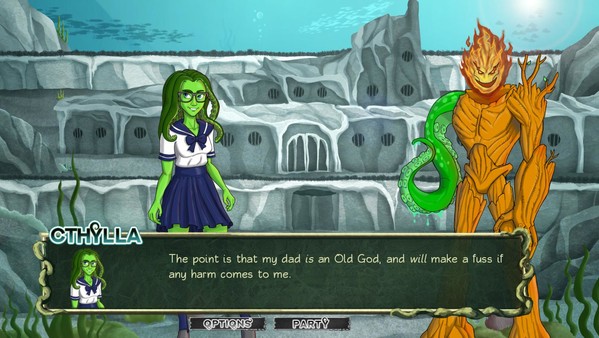 скриншот Mythos Ever After: A Cthulhu Dating Sim 4