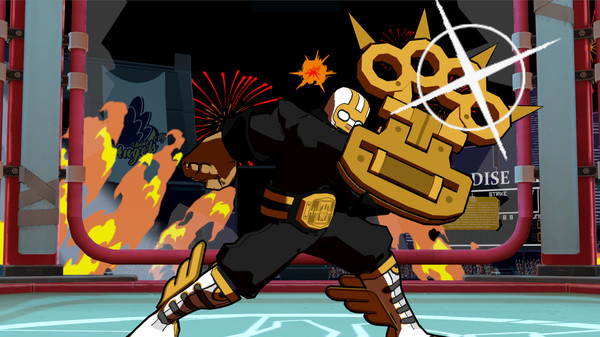 скриншот Lethal League Blaze - Shining-Gold Super Winner outfit for Nitro 2