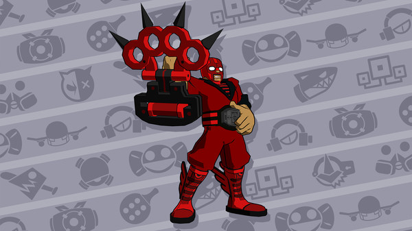 скриншот Lethal League Blaze - Shining-Gold Super Winner outfit for Nitro 5