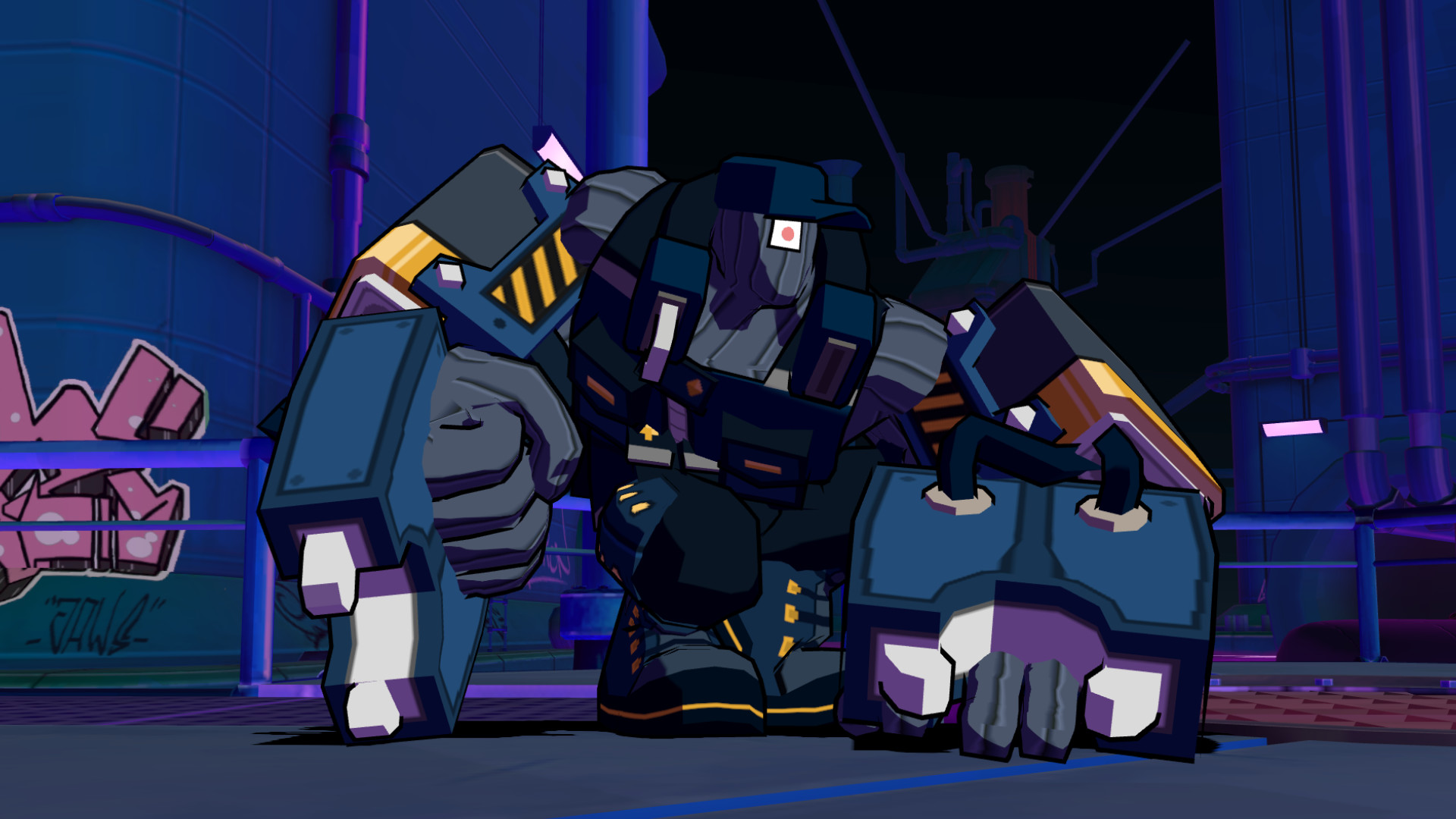 Lethal League Blaze - Neopolis Devastator outfit for Grid Featured Screenshot #1