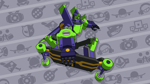 скриншот Lethal League Blaze - Insectoid Loneriding Mechranger outfit for Switch 5