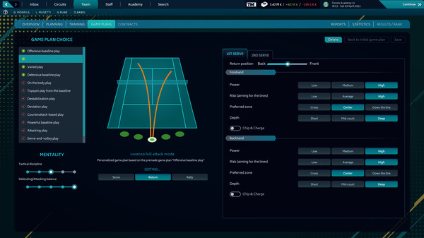 Tennis Manager 2021 CD Key 2