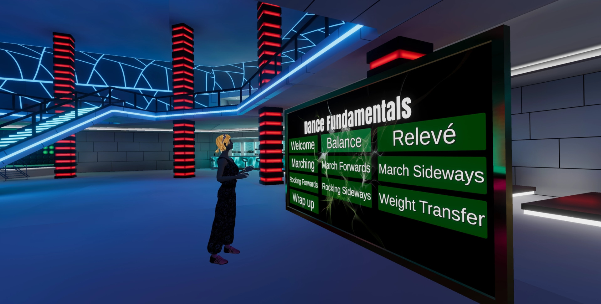 Line Dance Virtual Demo #3