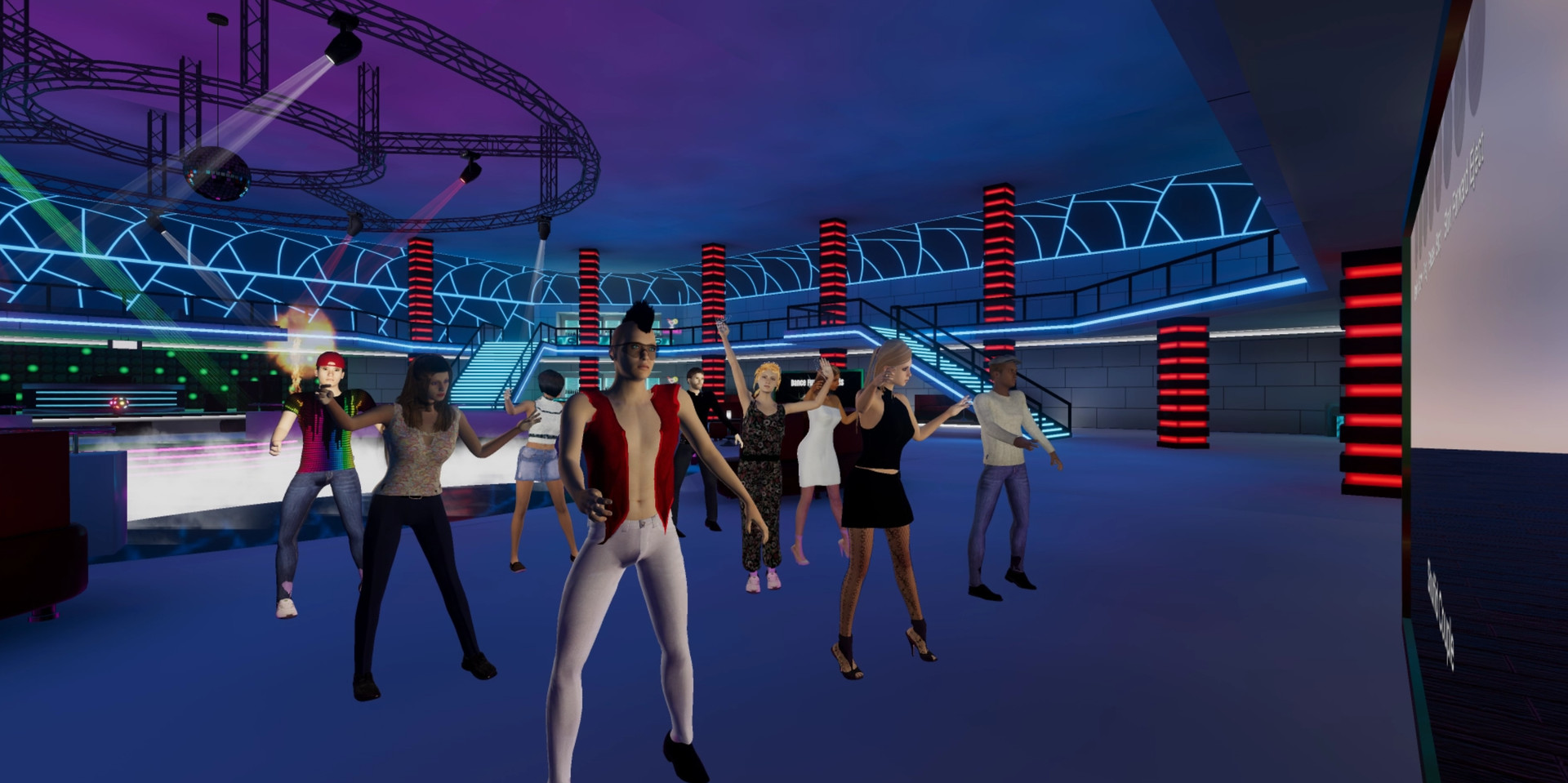 Line Dance Virtual Demo #0