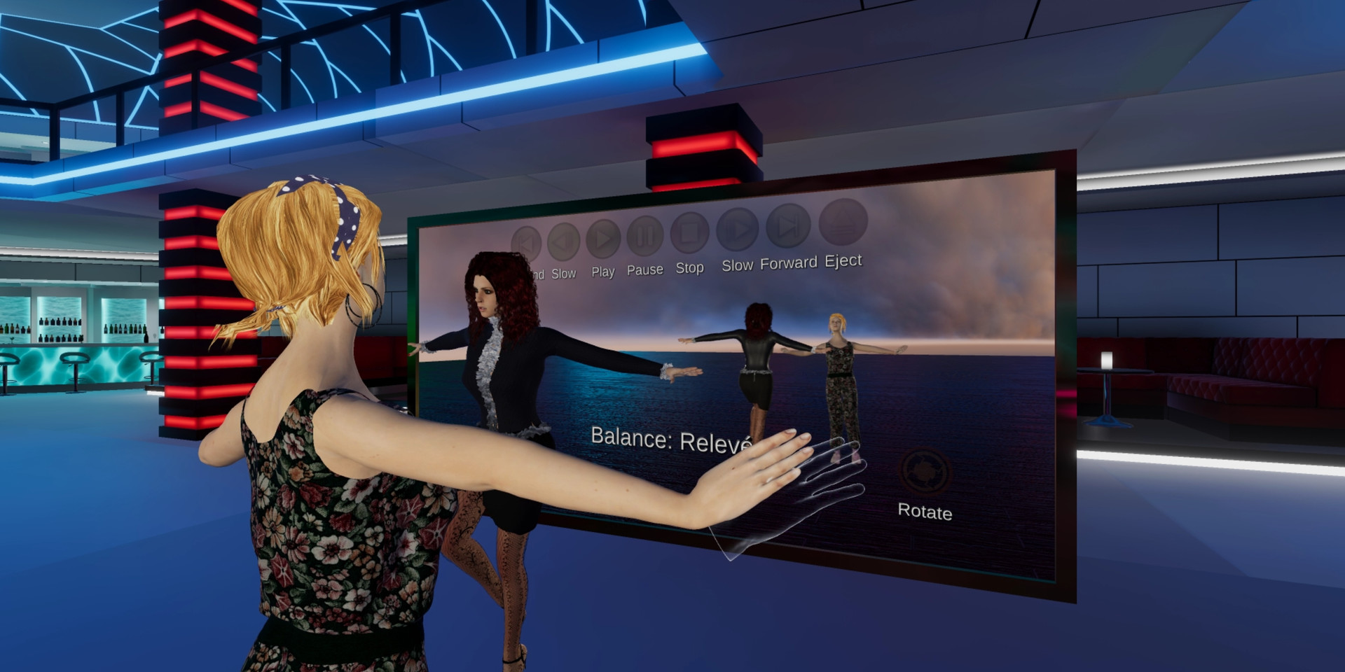 Line Dance Virtual Demo #5