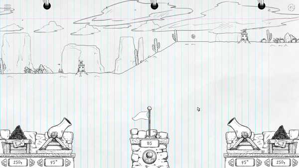 скриншот Notebook Artillery 2