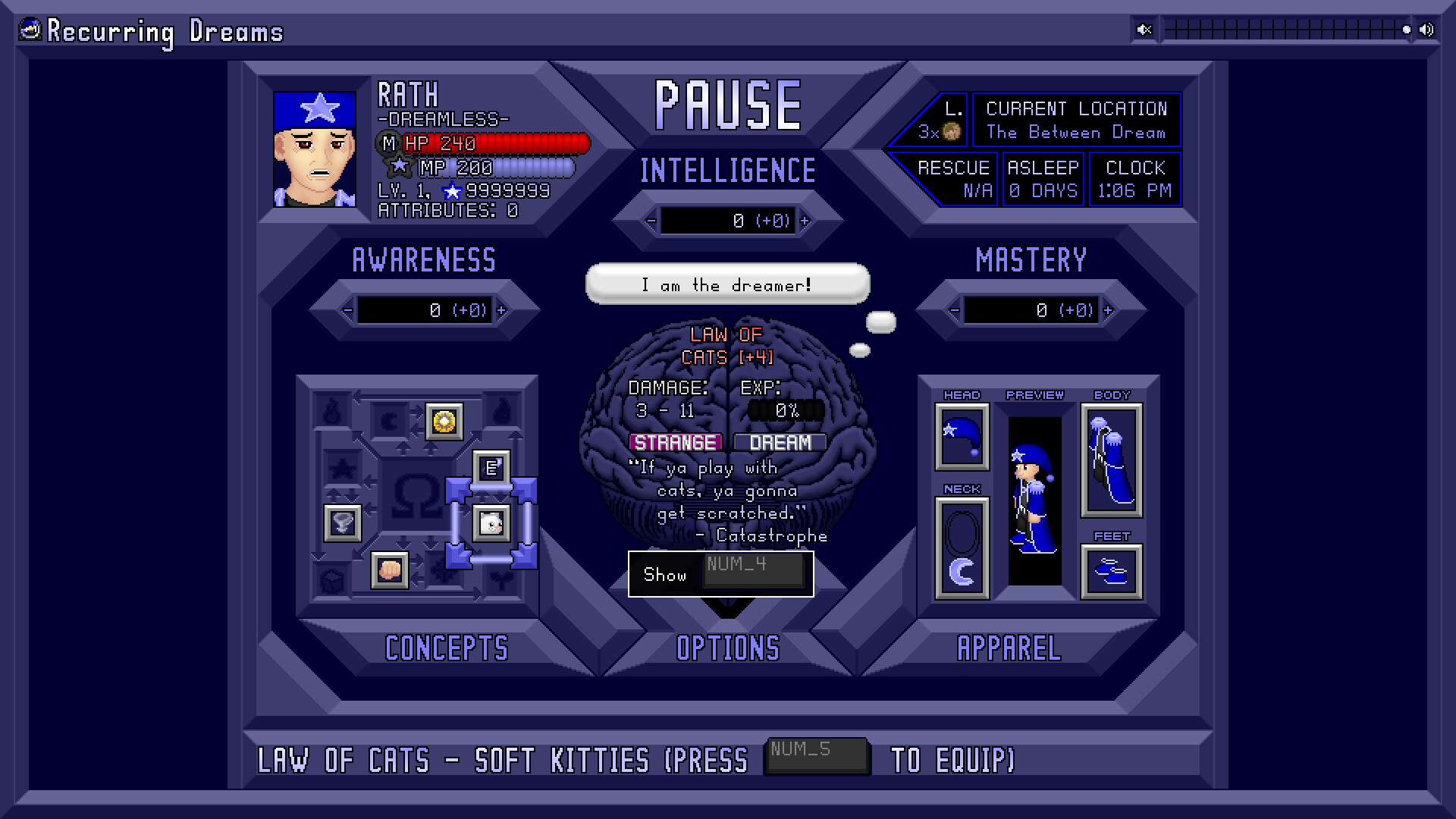 Recurring Dreams Demo #2