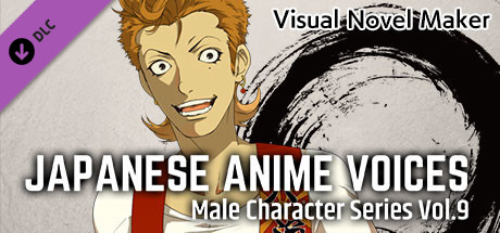 Visual Novel Maker - Japanese Anime Voices: Male Character Series Vol.9 banner image