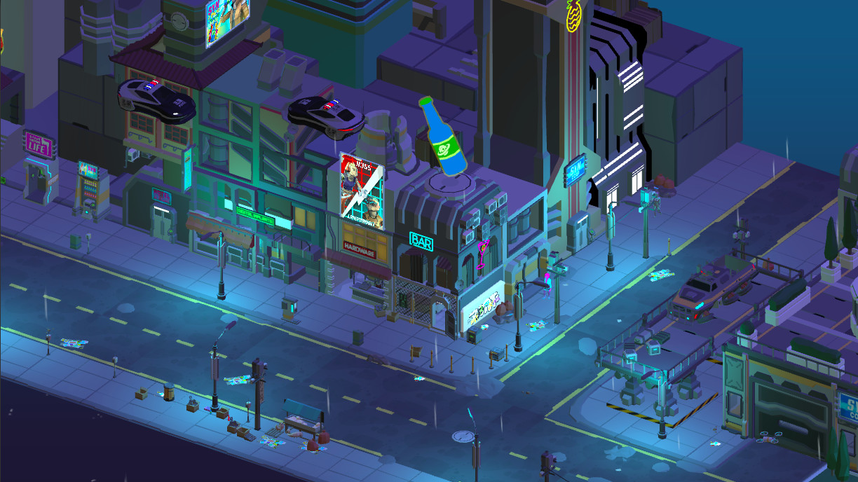 Cyberpunk Bar Sim Demo #4