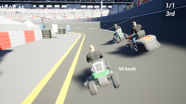 скриншот Lawnmower Game: Racing 4