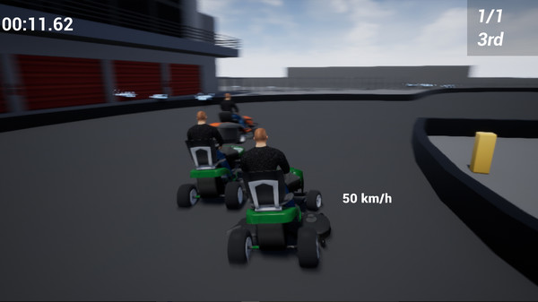 скриншот Lawnmower Game: Racing 3