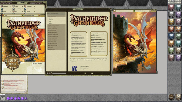 скриншот Fantasy Grounds - Pathfinder RPG - Chronicles: Dragons Revisited 0