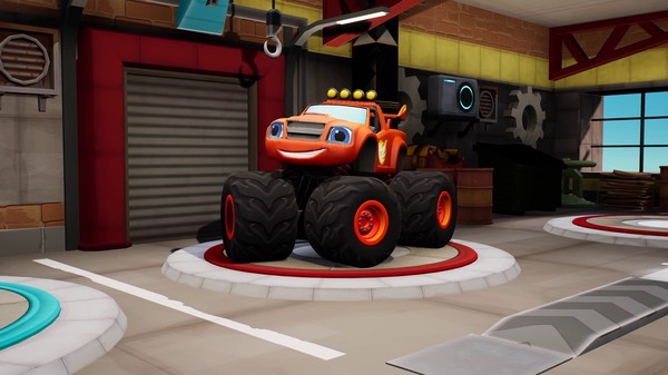 скриншот Blaze and the Monster Machines: Axle City Racers 0