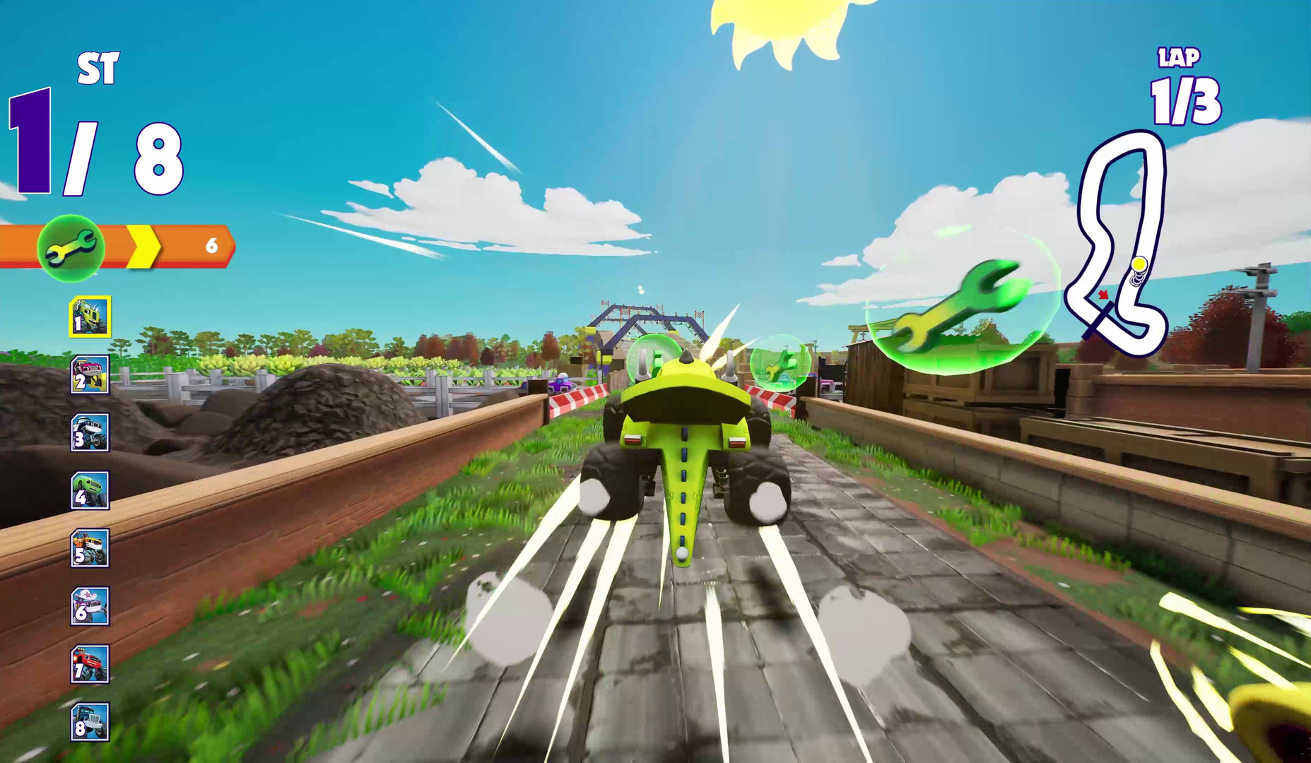 Blaze and the Monster Machines: Axle City Racers on Steam