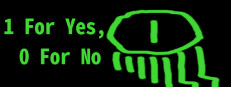 1 For Yes, 0 For No 게임 이미지