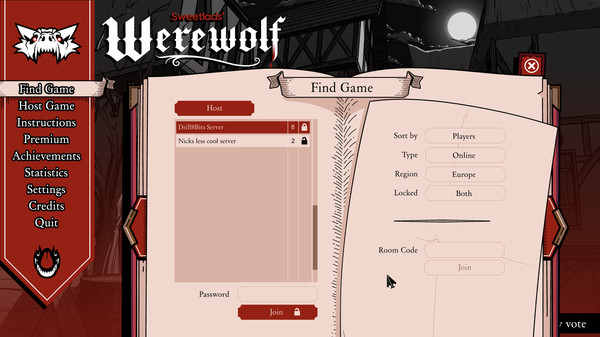 скриншот Sweetlads' Werewolf 1