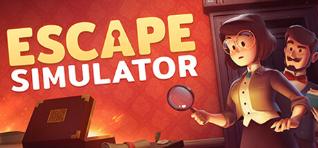 Steam header art for Escape Simulator