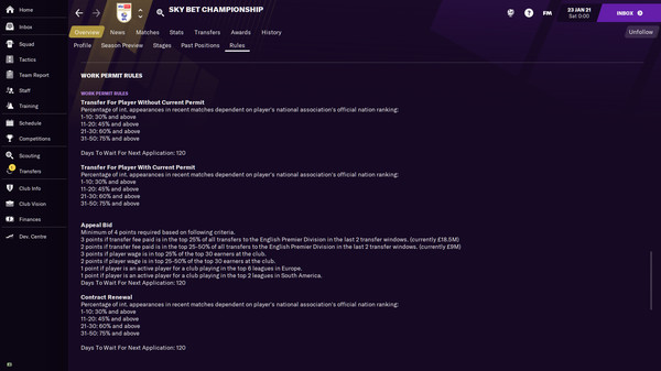 Football Manager 2021 Touch - Foreign Influx