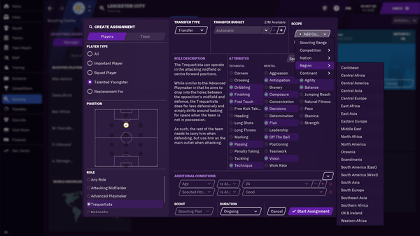 Football Manager 2021 Touch - Unlimited Scouting