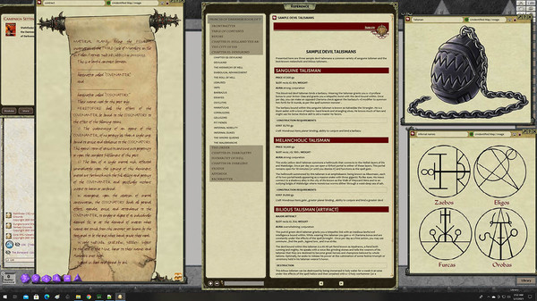 скриншот Fantasy Grounds - Pathfinder RPG - Chronicles: Book of the Damned - Volume 1: Princes of Darkness 4