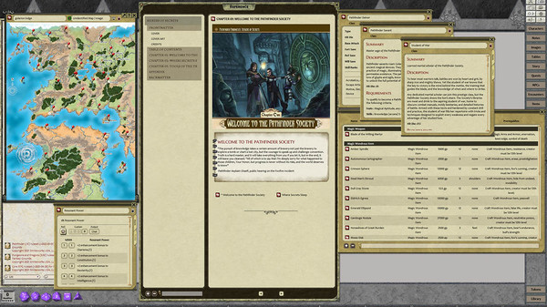 скриншот Fantasy Grounds - Pathfinder RPG - Chronicles: Seekers of Secrets - A Guide to the Pathfinder Society 1