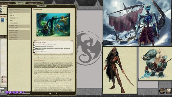 скриншот Fantasy Grounds - Pathfinder RPG - Campaign Setting: Aquatic Adventures 1