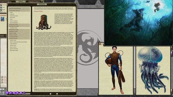 скриншот Fantasy Grounds - Pathfinder RPG - Campaign Setting: Aquatic Adventures 2