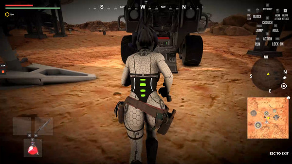 скриншот Outcast in Mars 1
