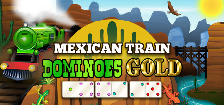 Mexican Train Dominoes Gold Cover Image