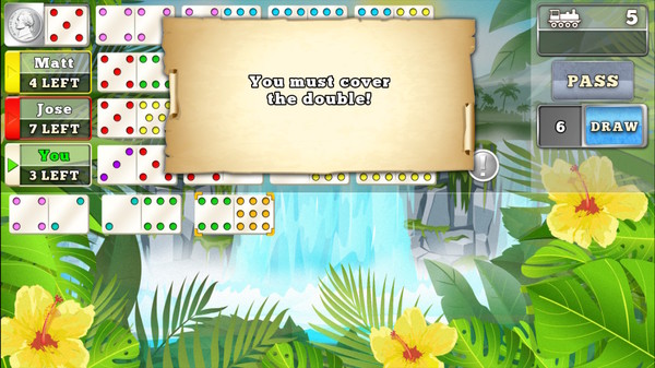 Скриншот из Mexican Train Dominoes Gold