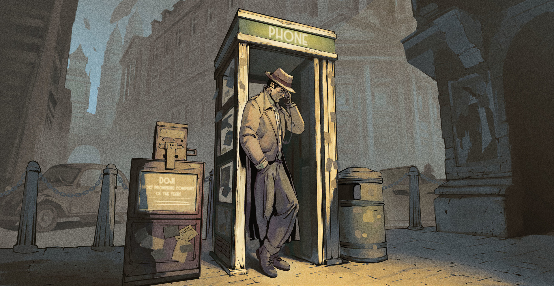 Coffee Noir - Business Detective Game Demo #2