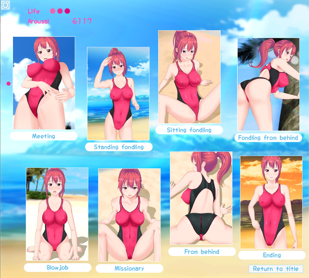 Feel Up a Sexy Lifeguard! screenshot 1