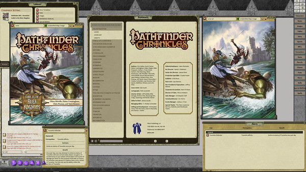 скриншот Fantasy Grounds - Pathfinder RPG - Chronicles: Guide to the River Kingdoms 0