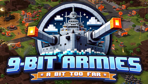 Capsule image of "9-Bit Armies: A Bit Too Far" which used RoboStreamer for Steam Broadcasting