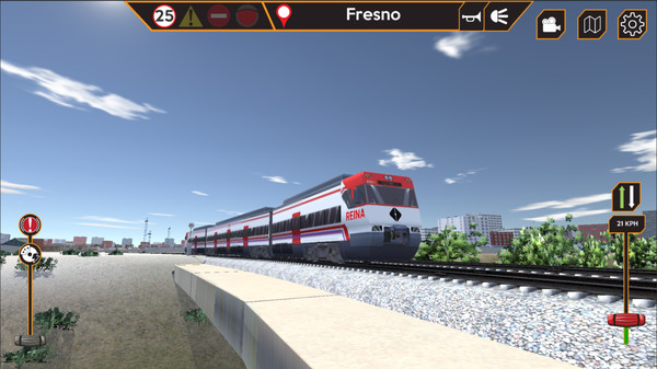 Train Ride Simulator game for Linux 1