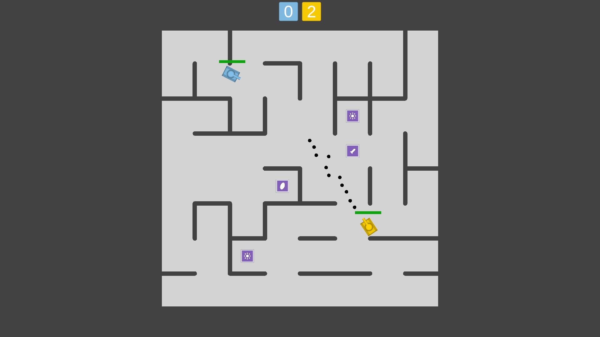 Tanks in Labyrinth screenshot 1