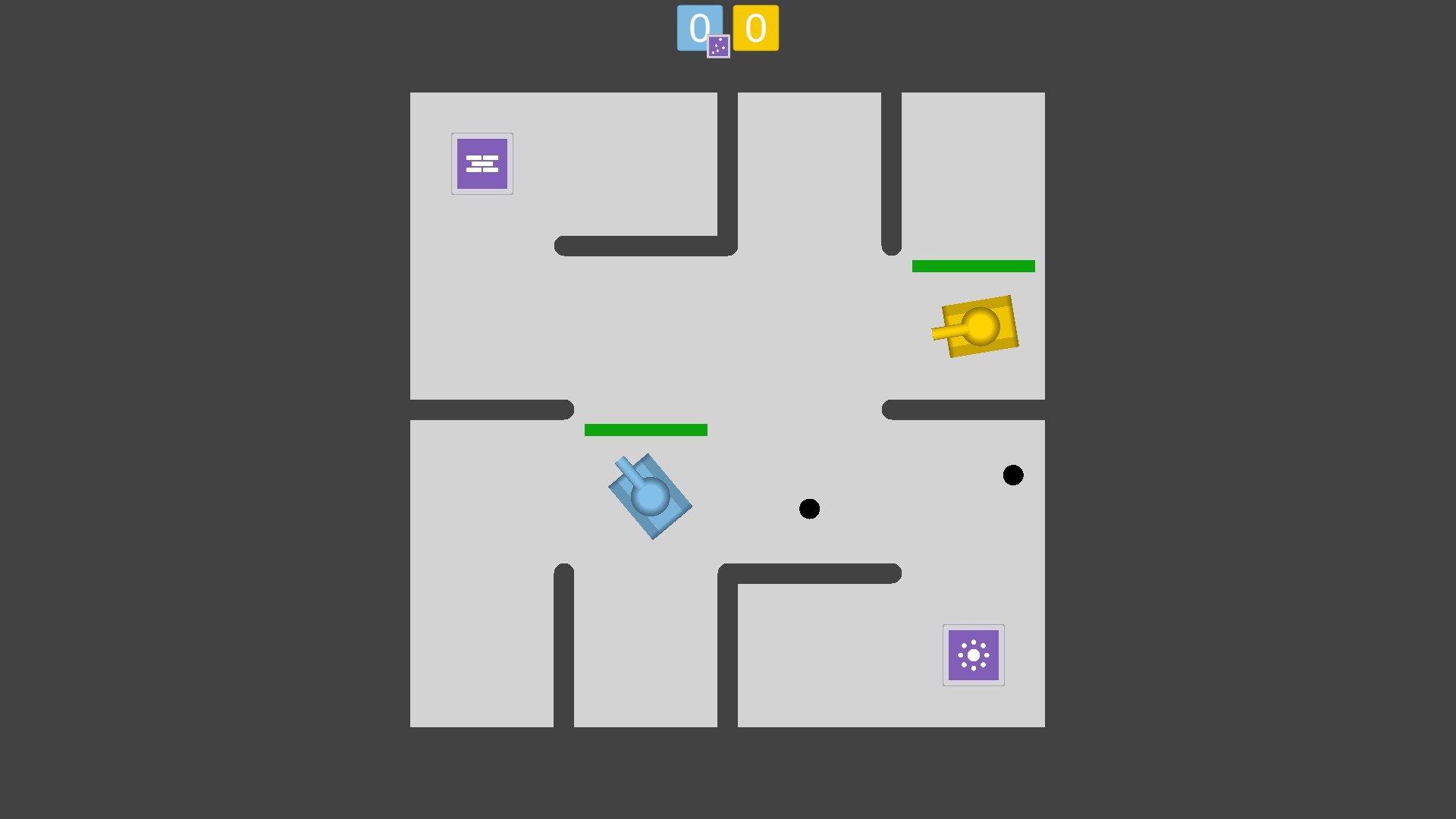 Tanks in Labyrinth #2