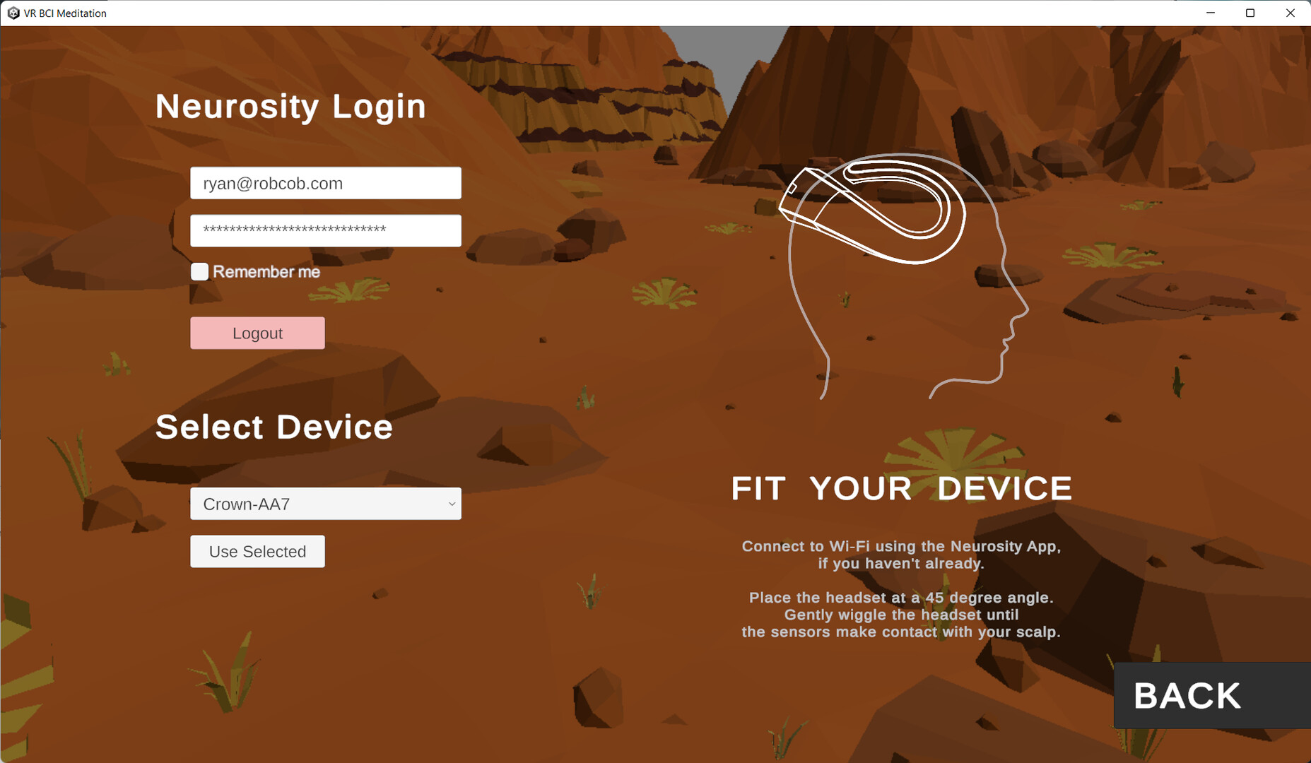 VR BCI Meditation #3