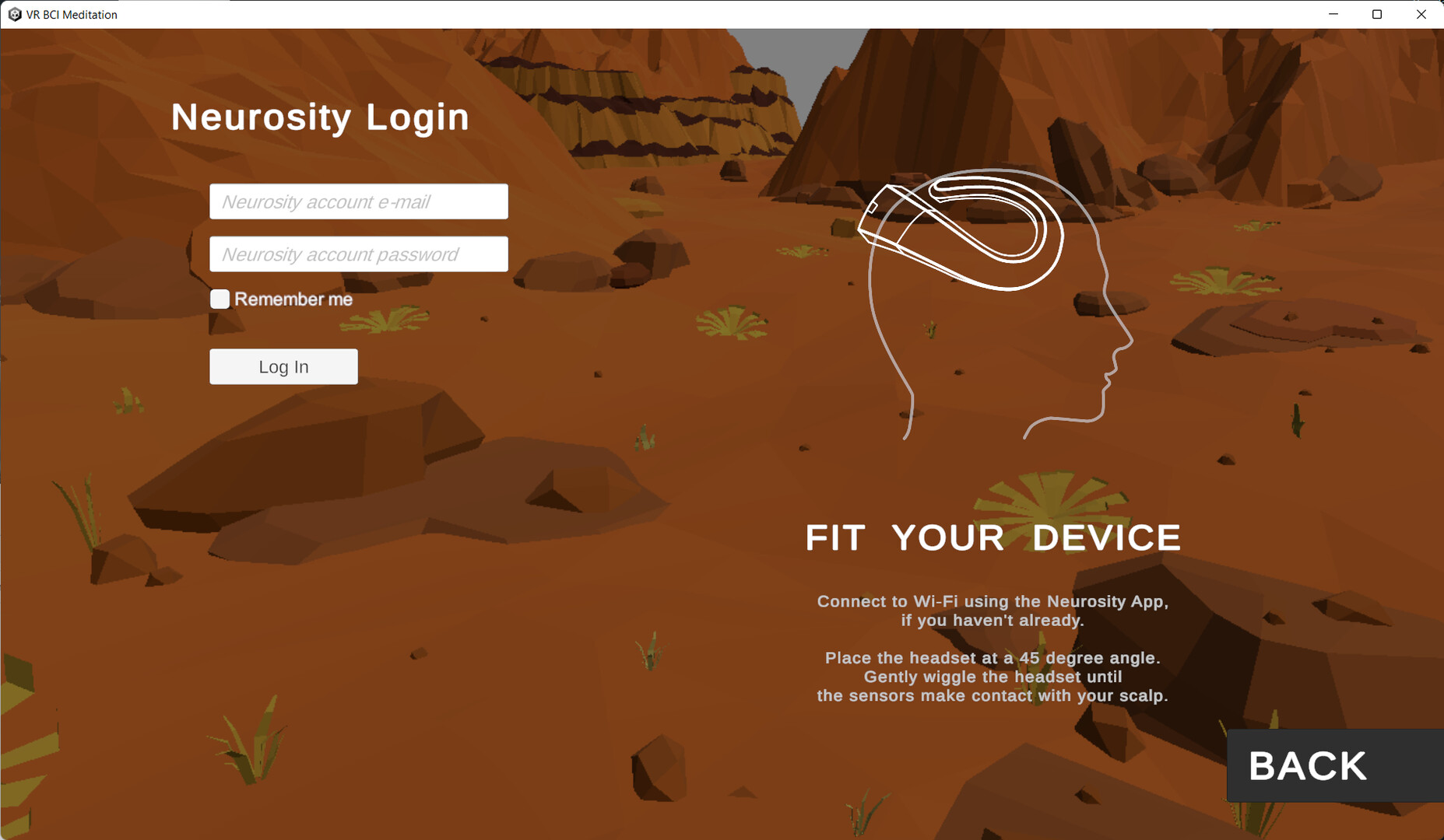 VR BCI Meditation #2