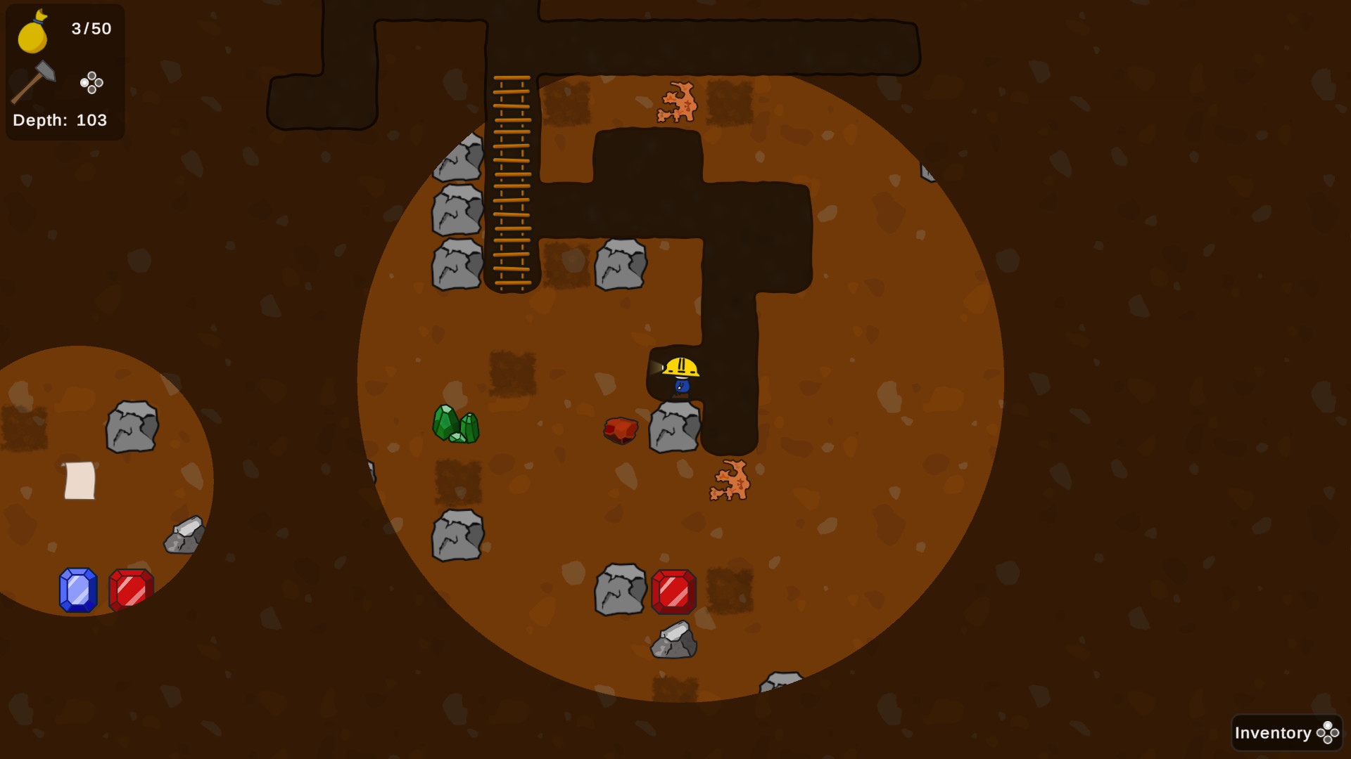 The sci-fi mining game Dig Deep is available now for free in the