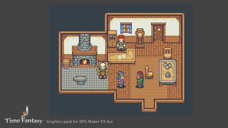 RPG Maker MZ - Time Fantasy  PC Mac Steam Downloadable Content